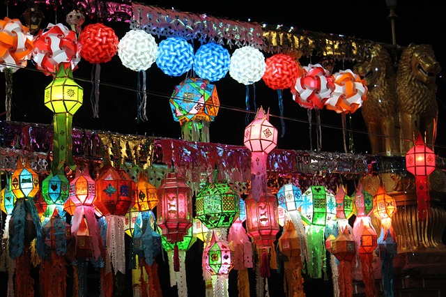 Les lanterns pour la déco en Thailande